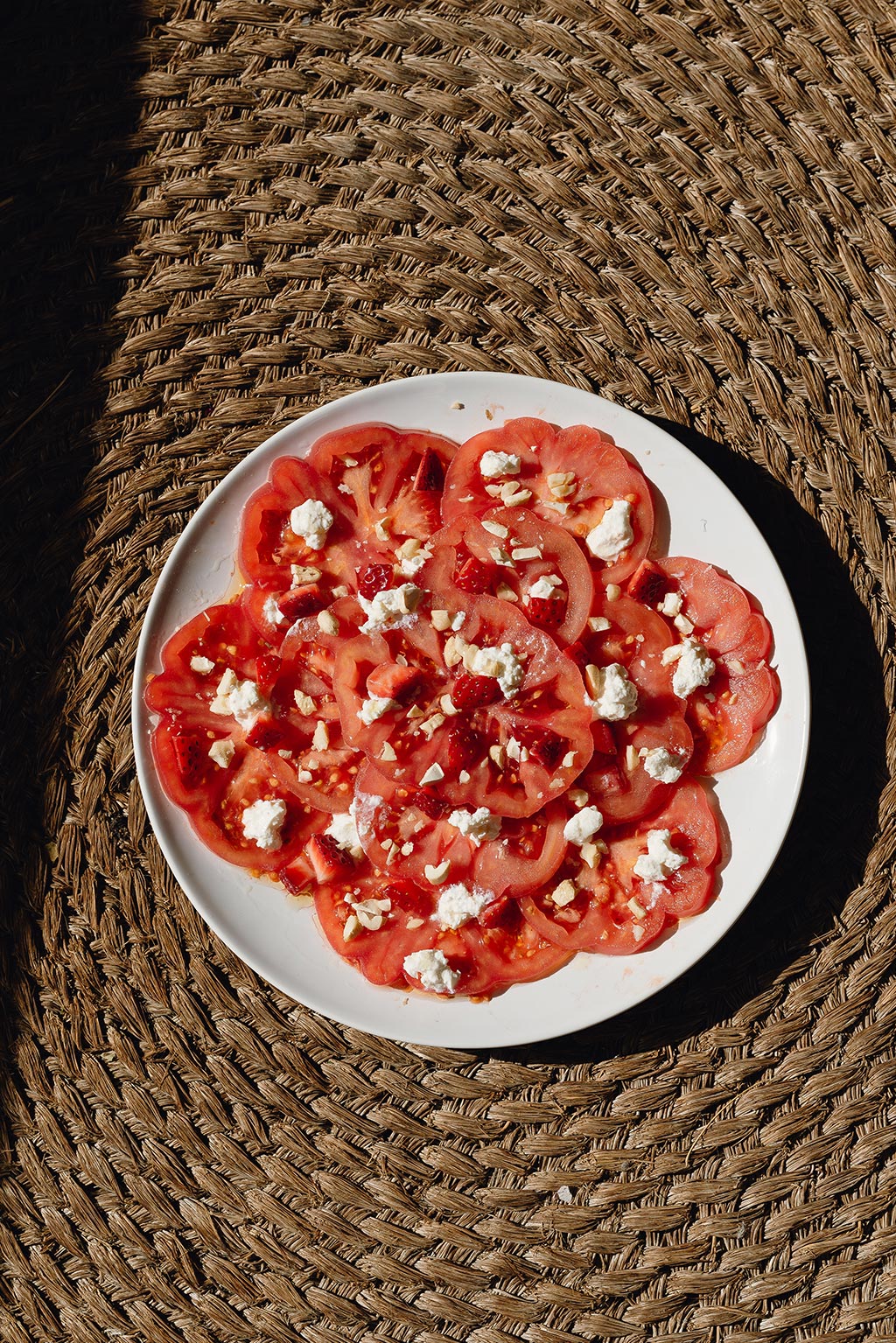 carpaccio fresas