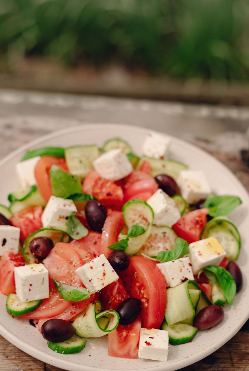 Ensalada griega con tomate Monterosa